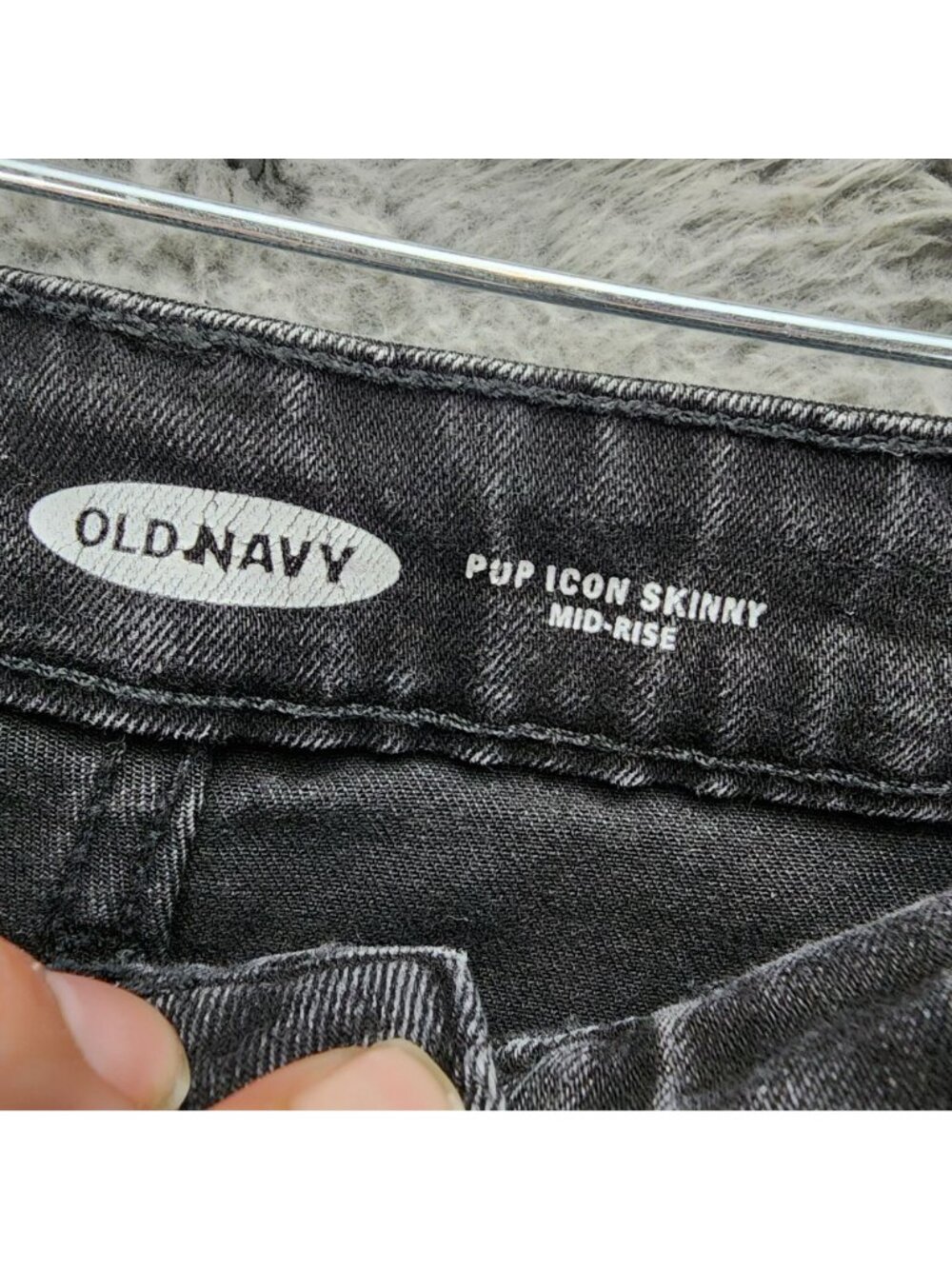 Old Navy Jeans Womens 4 Black Stretch Denim Pop Icon Skinny - Picture 3 of 11